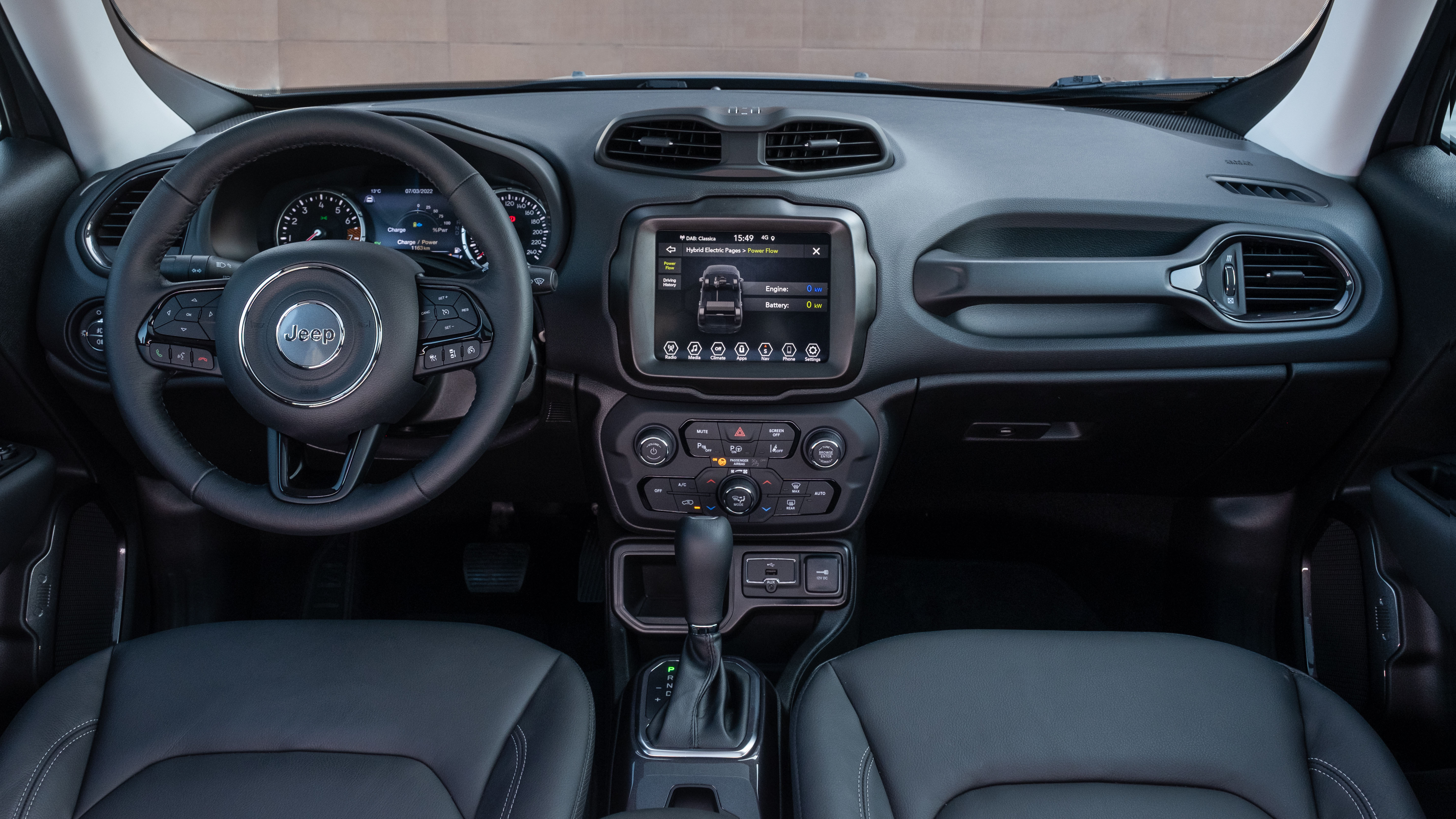 Jeep Renegade Interior Layout & Technology Top Gear